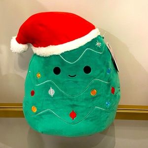 Brand New 12” Squishmallow - Carol the Christmas tree